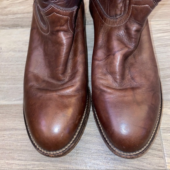 Justin Boots Deerlite Roper Western Boot Men's 7.5 - Picture 3 of 7